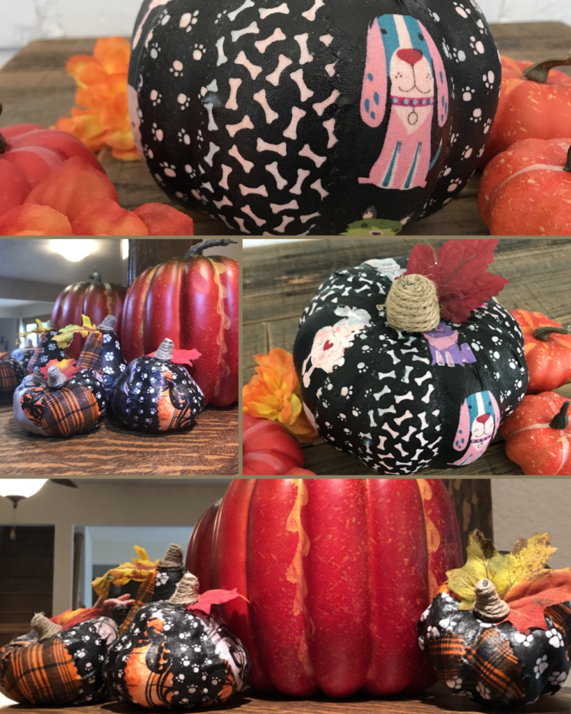 Diy Howl Oween Patchwork Pumpkins