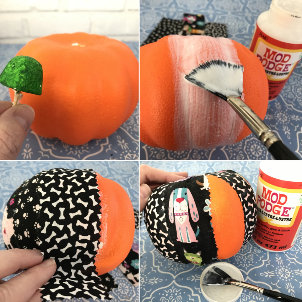 Diy Howl Oween Patchwork Pumpkins